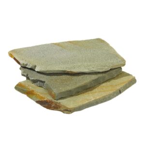 Flagstones Brasil Green Quartzite 25-40mm inhoud krat 22M2