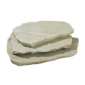 Flagstones  Brasil White 25-40mm verkoop per krat inhoud 22M2