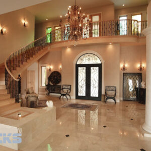 Marmerlook Apune Corinthian Beige merk Nexion 1198x598x9mm honed