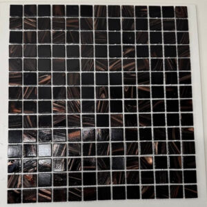 The Mosaic Factory Amsterdam Black-Gold 20mm
