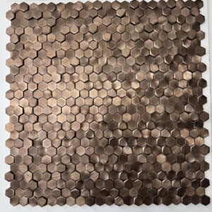 Colonial Hexagon 10mm  3D 4-8mm op matje 300x300